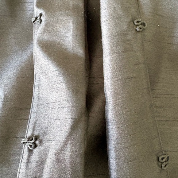 Chico’s Black Dressy Topper Jacket – Ruffle Collar | NWT | Size 3 (16/18) - Picture 6 of 11